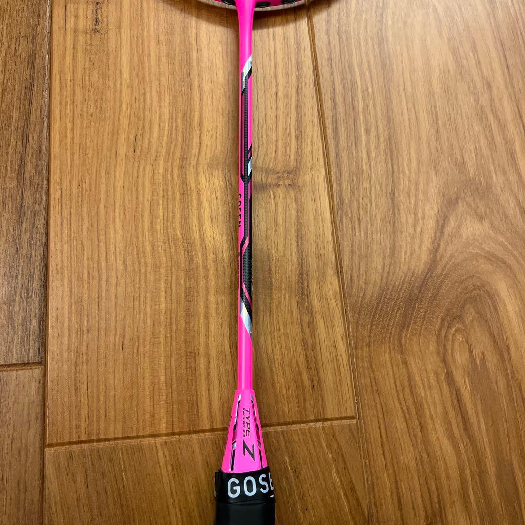 GOSEN CUSTOMEDGE 2.0 Z バドミントン ラケット ピンク