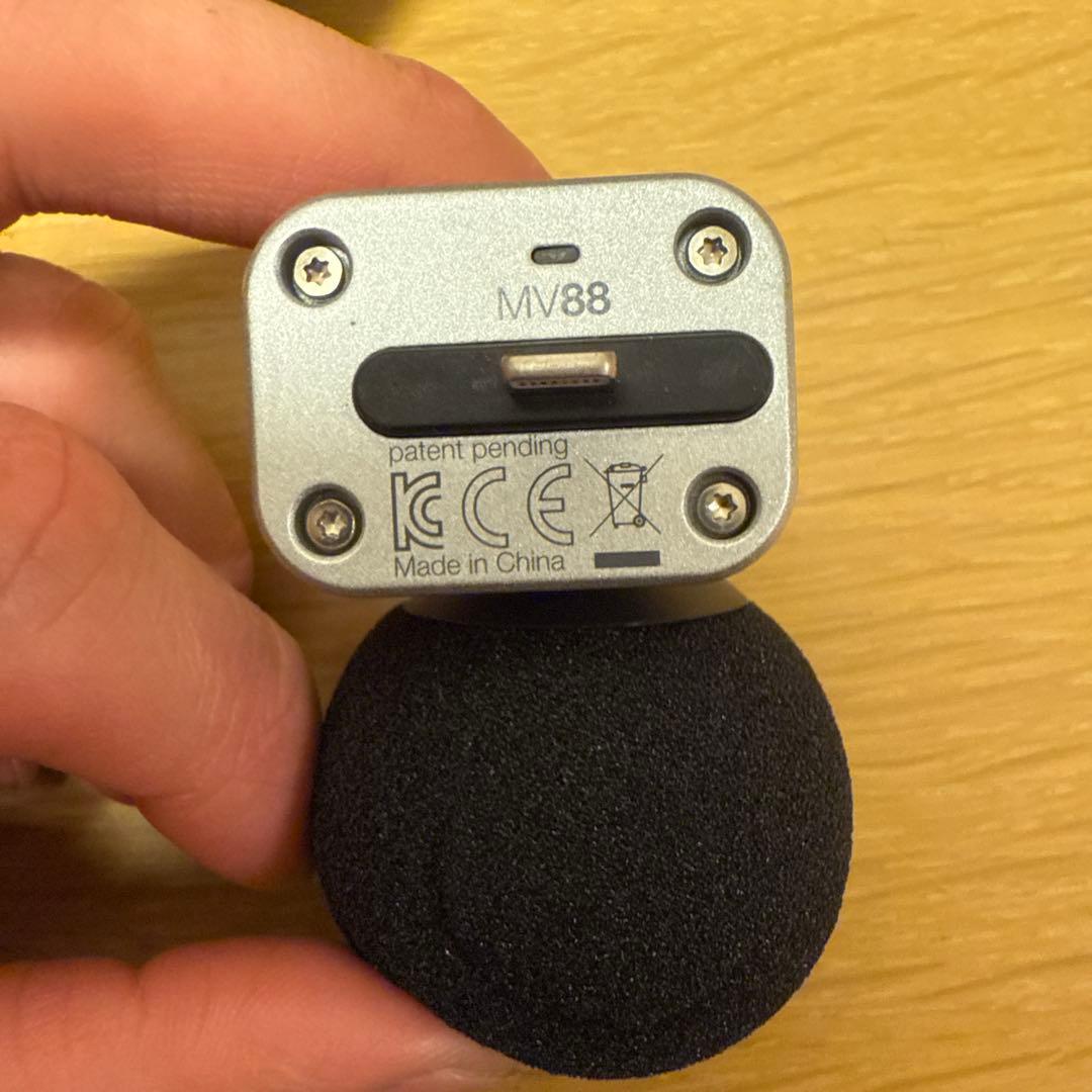 Shure MV88 コンデンサーマイク 収納ケース付き