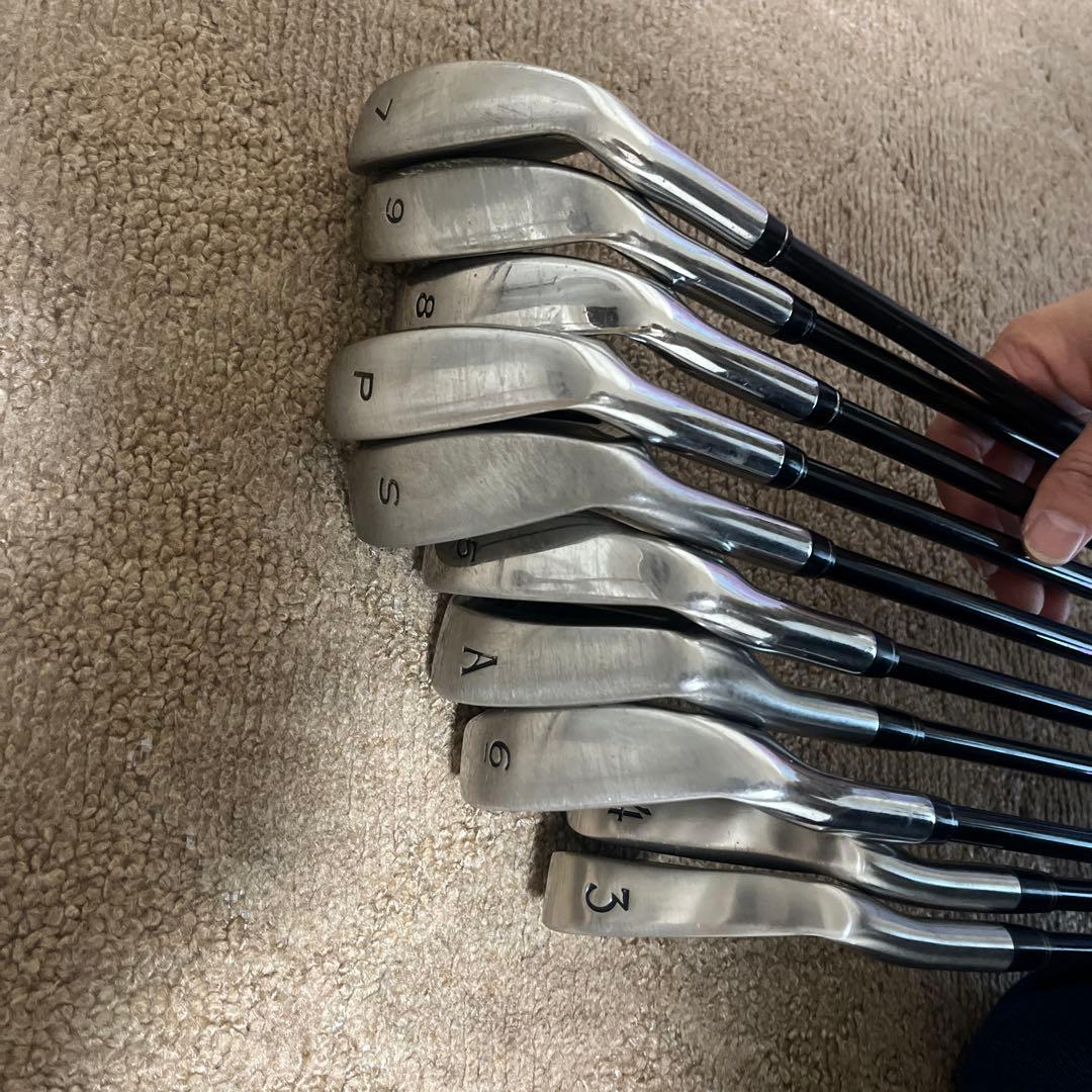 【希少レフティ】ゴルフクラブアイアンまとめ売り ソシエゴ 豪華セット