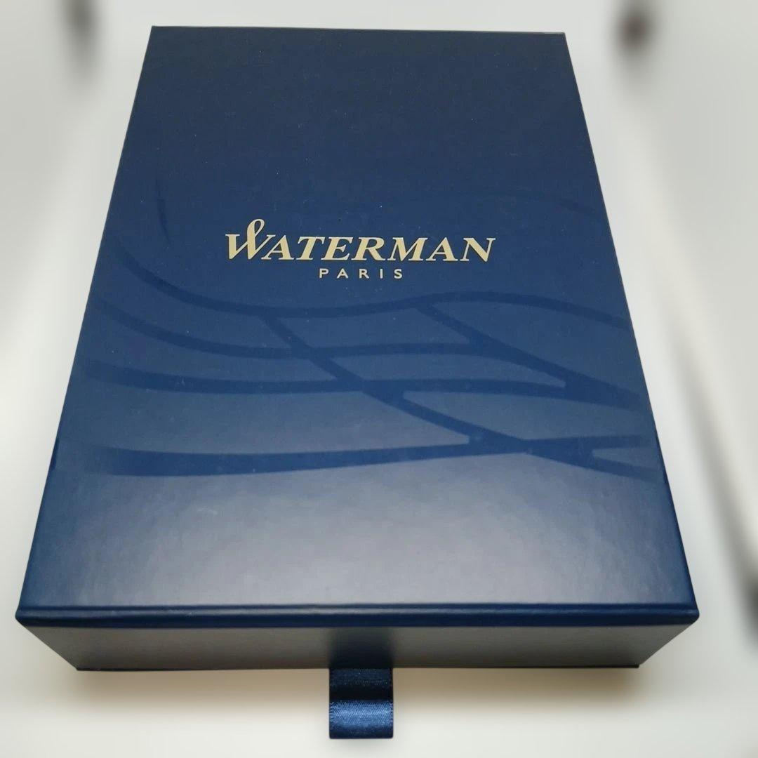WATERMAN エキスパートデラックスラックブラックCTBP ペンケース付き