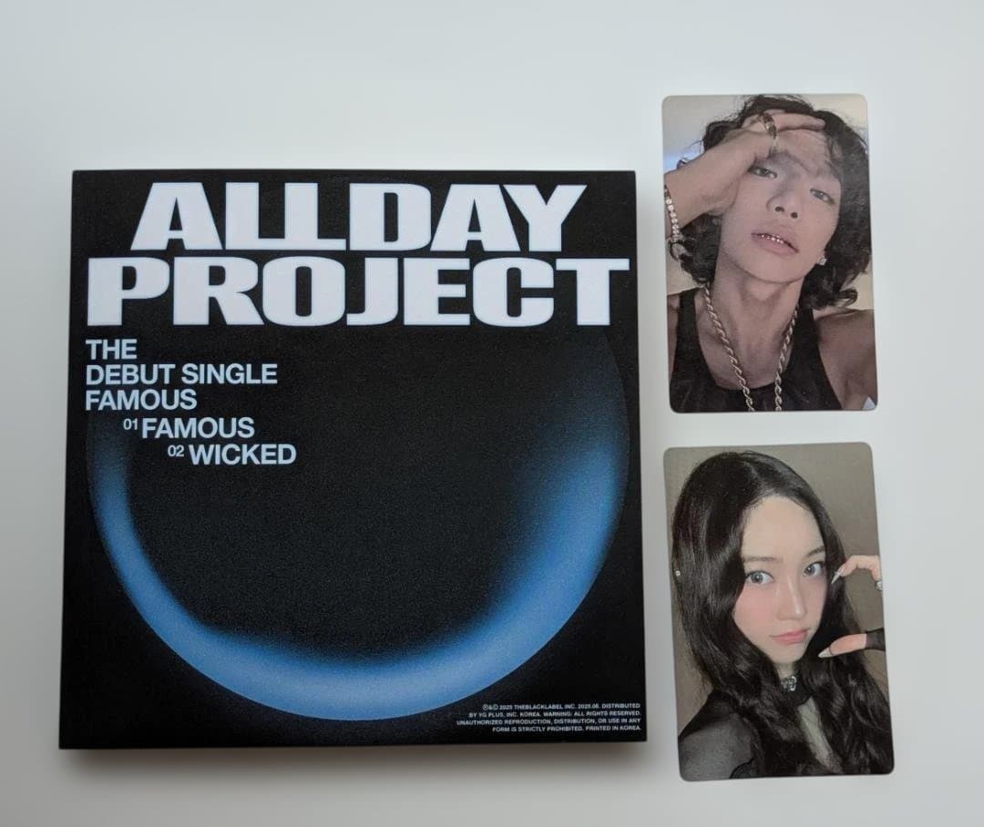 ★非売品◆直筆サインCD◆ALLDAY PROJECT◆ADP◆FAMOUS