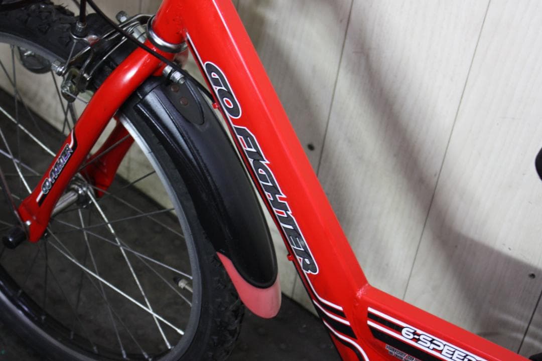 エンドウ商事製 GO FIGHTER 20型 シマノ6速 LED 子供用MTB