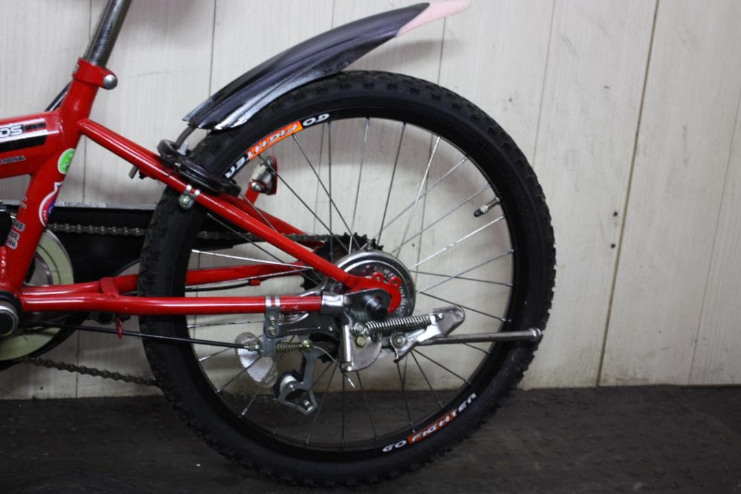 エンドウ商事製 GO FIGHTER 20型 シマノ6速 LED 子供用MTB