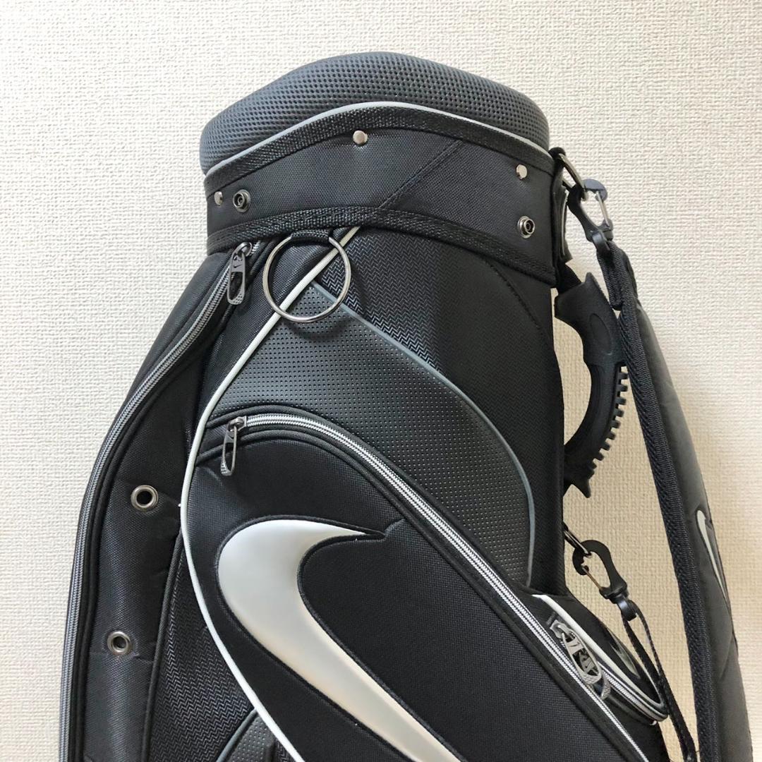 【美品・希少】 NIKE ナイキ ゴルフ キャディバッグ 6分割 カート型
