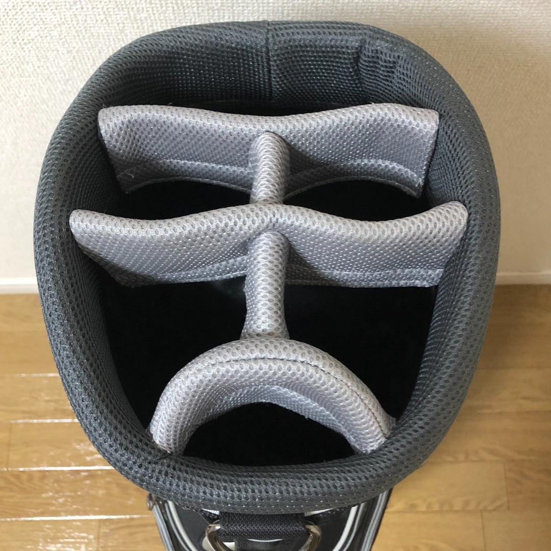 【美品・希少】 NIKE ナイキ ゴルフ キャディバッグ 6分割 カート型