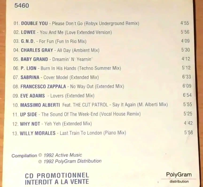 ●貴重 ETE 92 SABRINA WHY EVE Charles REMIX