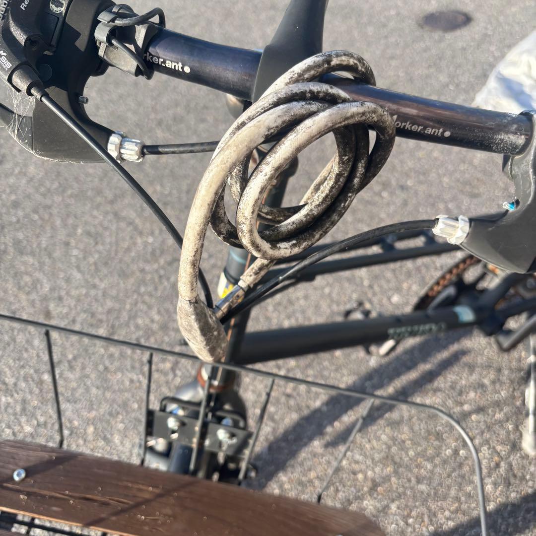 BRUNO ブルーノ MIXTE 20インチ ミニベロ 純正カゴ/空気入れ付き