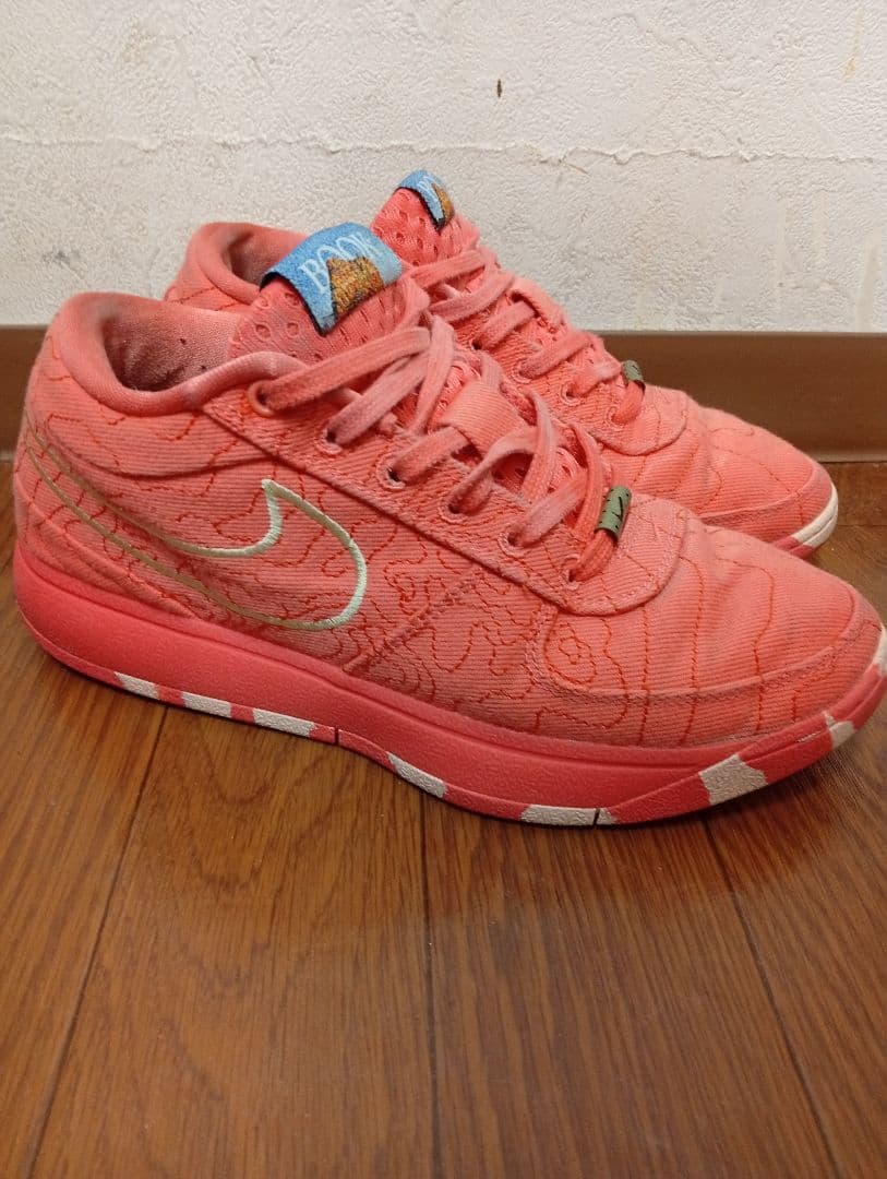 ナイキ BOOK 1 EP レザー シューズ オレンジ