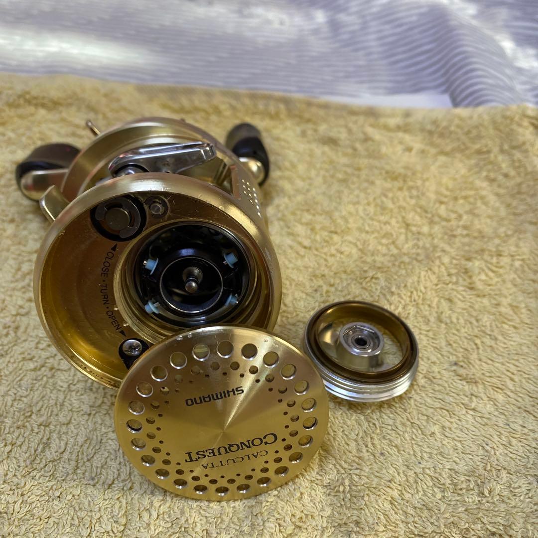 シマノ　カルカッタコンクエスト　50 シャロースプール付き　中古品　最終値引き