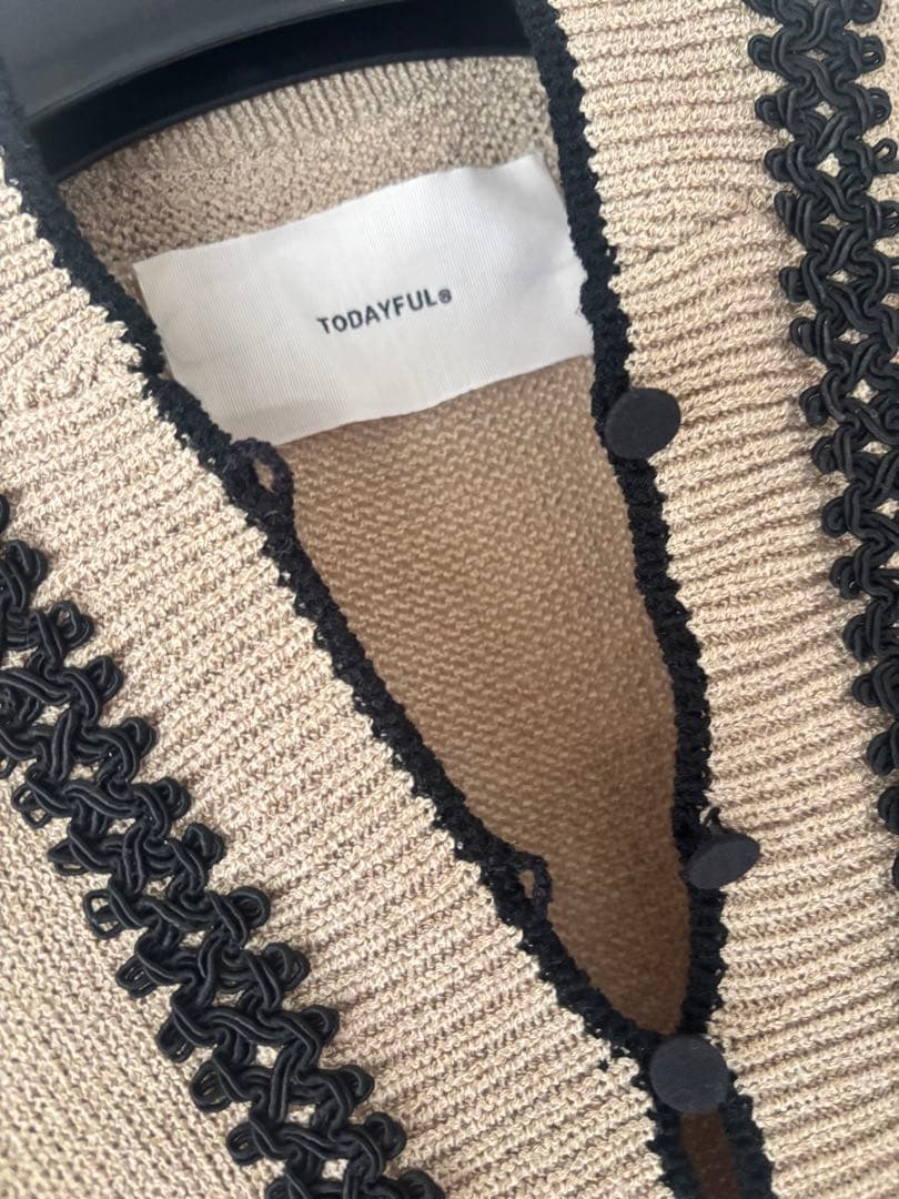 【冬服処分】todayful＊ blade piping knitdress