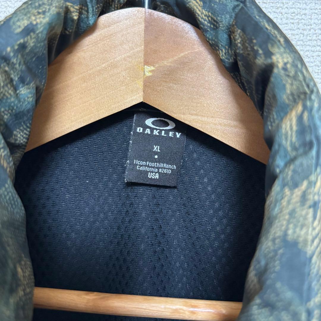 オークリー ナイロンジャケット トラックジャケット ウィンドブレーカー ゴルフ