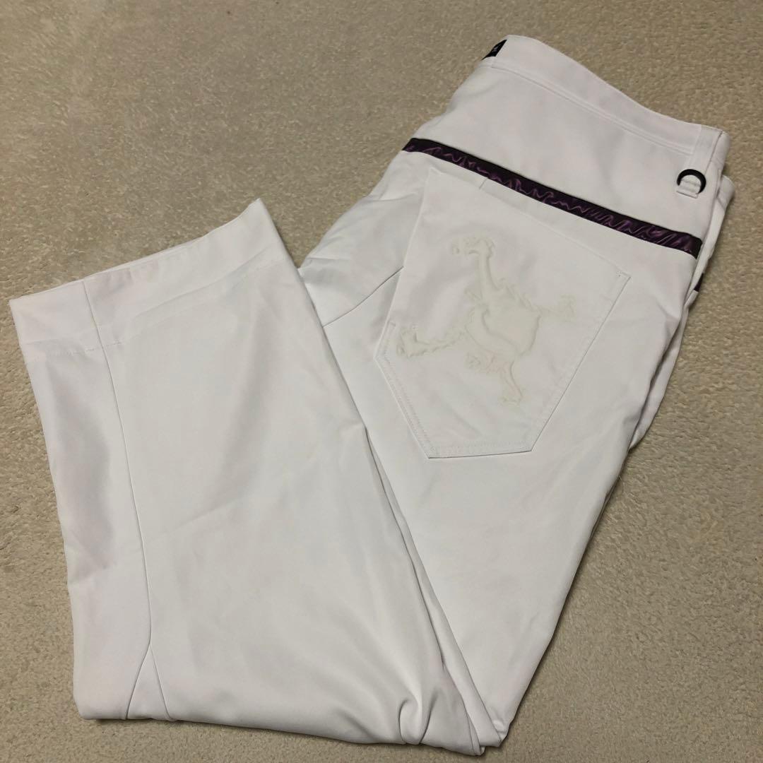 新品　OAKLEY ゴルフパンツ　ストレッチテーパードパンツ　ホワイト　36