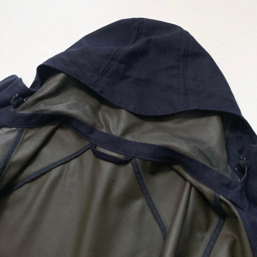 【KE06】アスペジ ビームス ローデンクロス フーデッドパーカ ネイビー