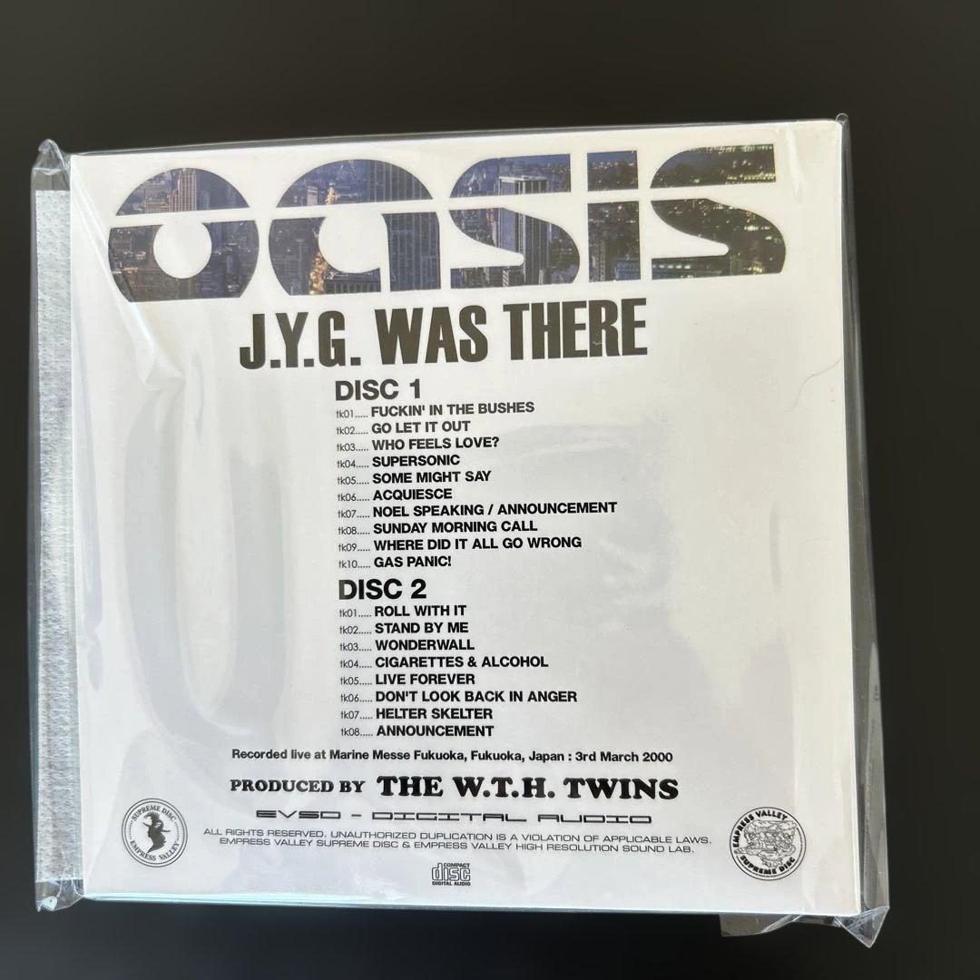 Oasis 福岡事変 / J.Y.G. WAS THERE オアシス　CD