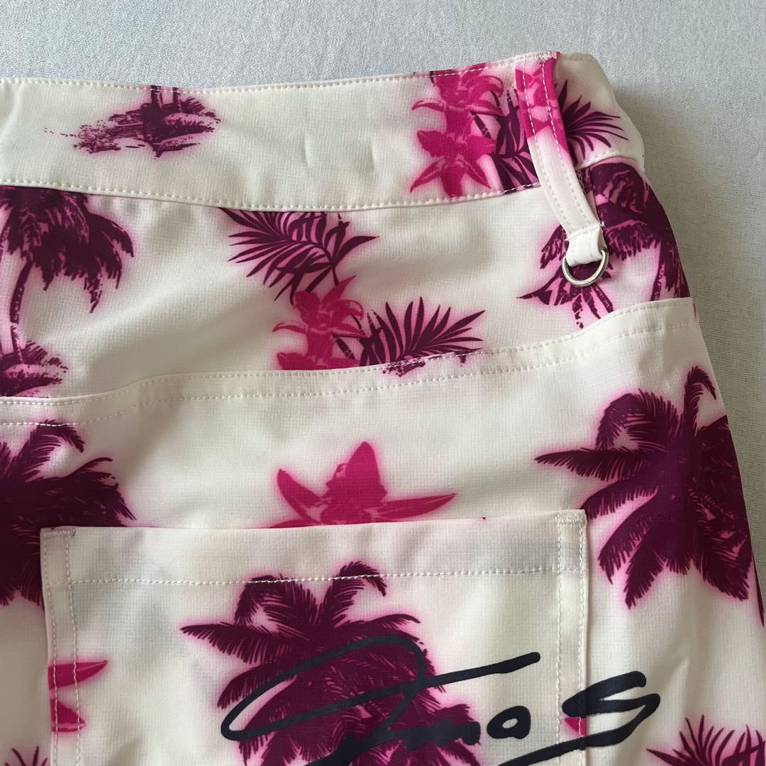 T-MAC ストレッチスカート B47W L-70 ホワイト/ピンク