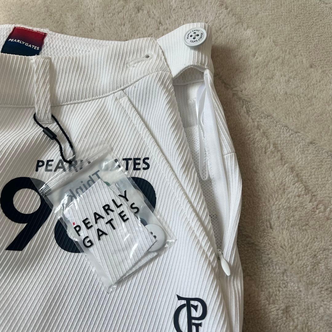 新品★46,200円 パーリーゲイツ 上下２枚セット モックネック＆スカート白S