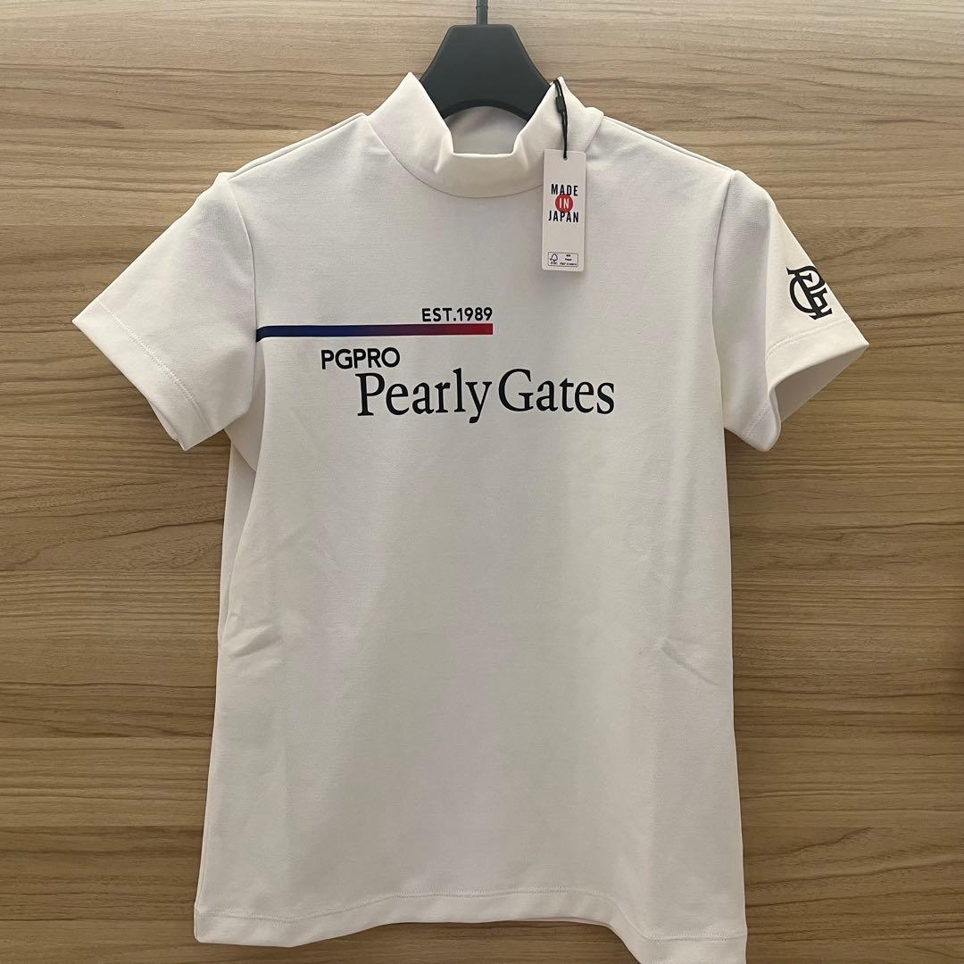 新品★46,200円 パーリーゲイツ 上下２枚セット モックネック＆スカート白S