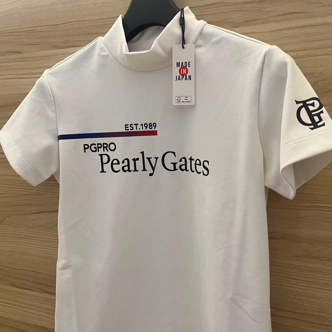 新品★46,200円 パーリーゲイツ 上下２枚セット モックネック＆スカート白S