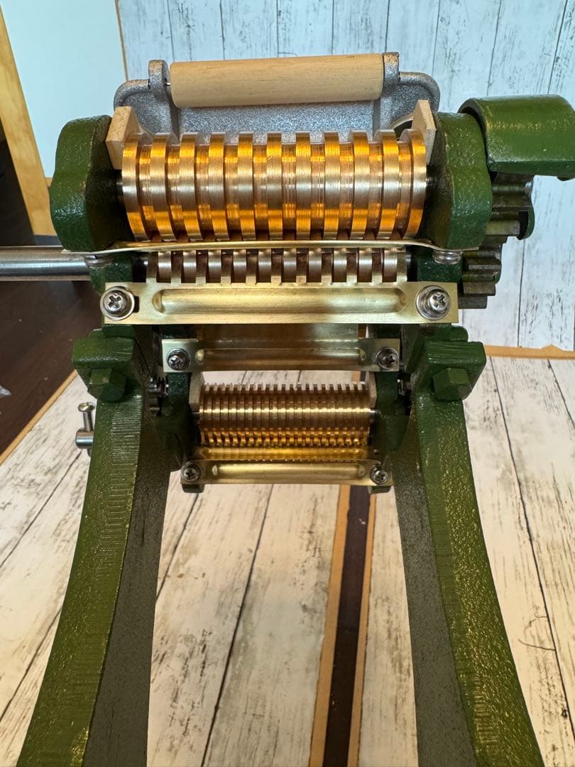 小野式製麺機1号型最終モデル2.2mm&4.2mm両刃タイプ