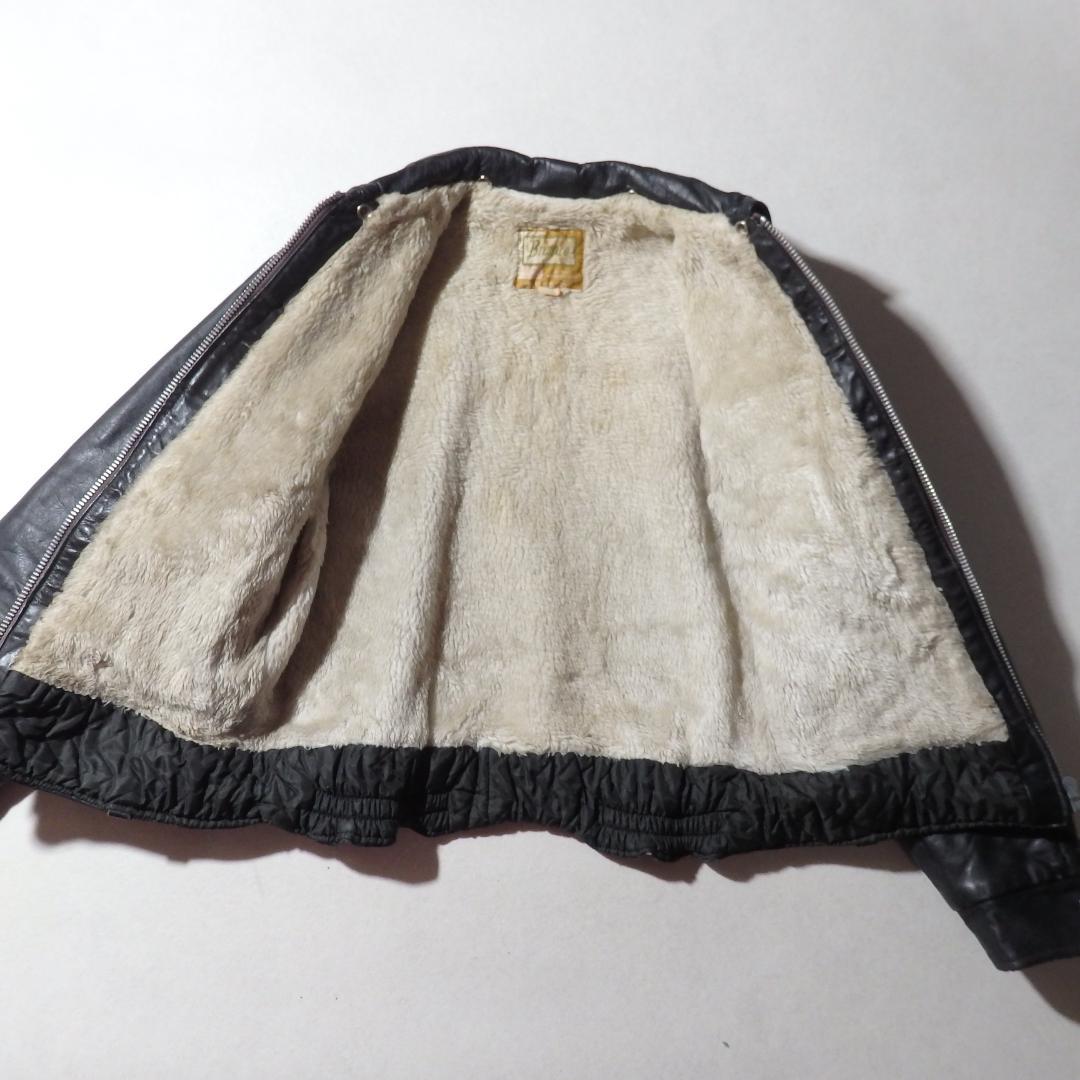 60s Brimaco カナダ製 レザージャケット 40 LIGHTNING