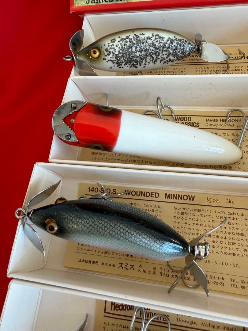 ニ*ん様 オールドヘドン ★☆ スミス ウッド ヘドン HEDDON ルアー 釣