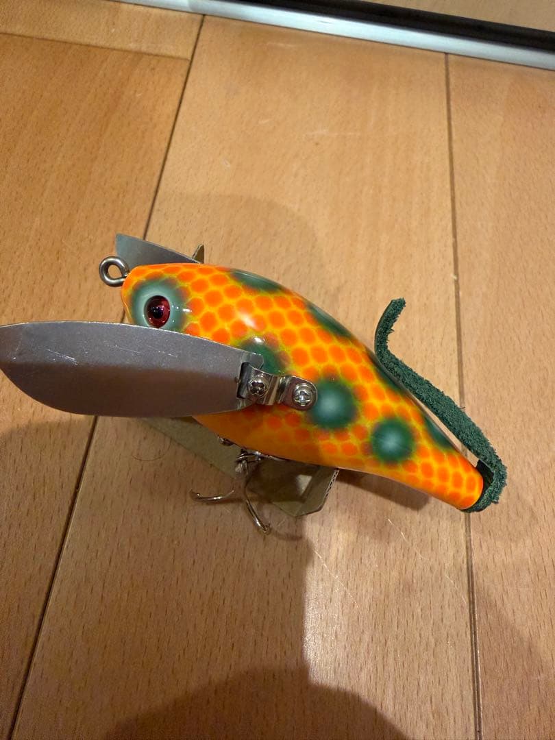 ワイルドダンサー　エクセレントボーイ　トップウォーター ルアー オレンジと緑