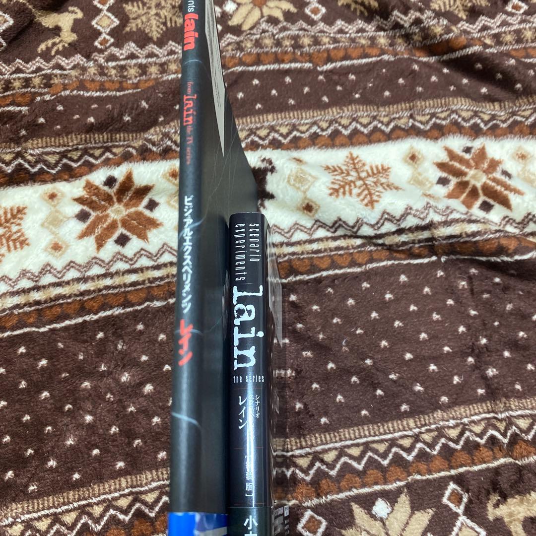 レア　ビジュアルエクスペリメンツ　レイン　2冊セット　小中千昭　lain 帯付き