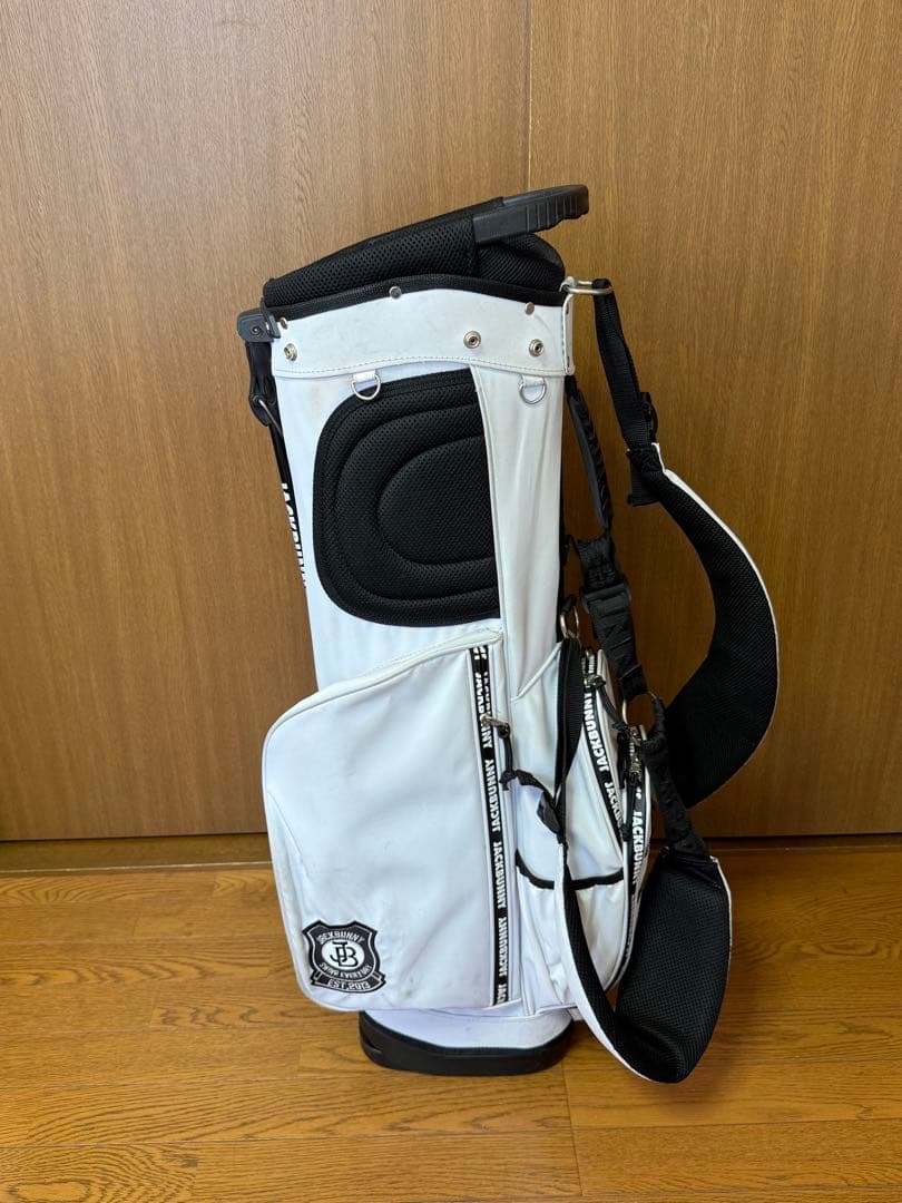 JACK BUNNY スタンド式キャディバッグ ホワイト