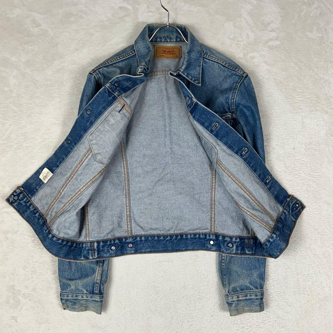 リーバイス☆70505 デニムジャケット Gジャン 色落ち 雰囲気抜群 J22