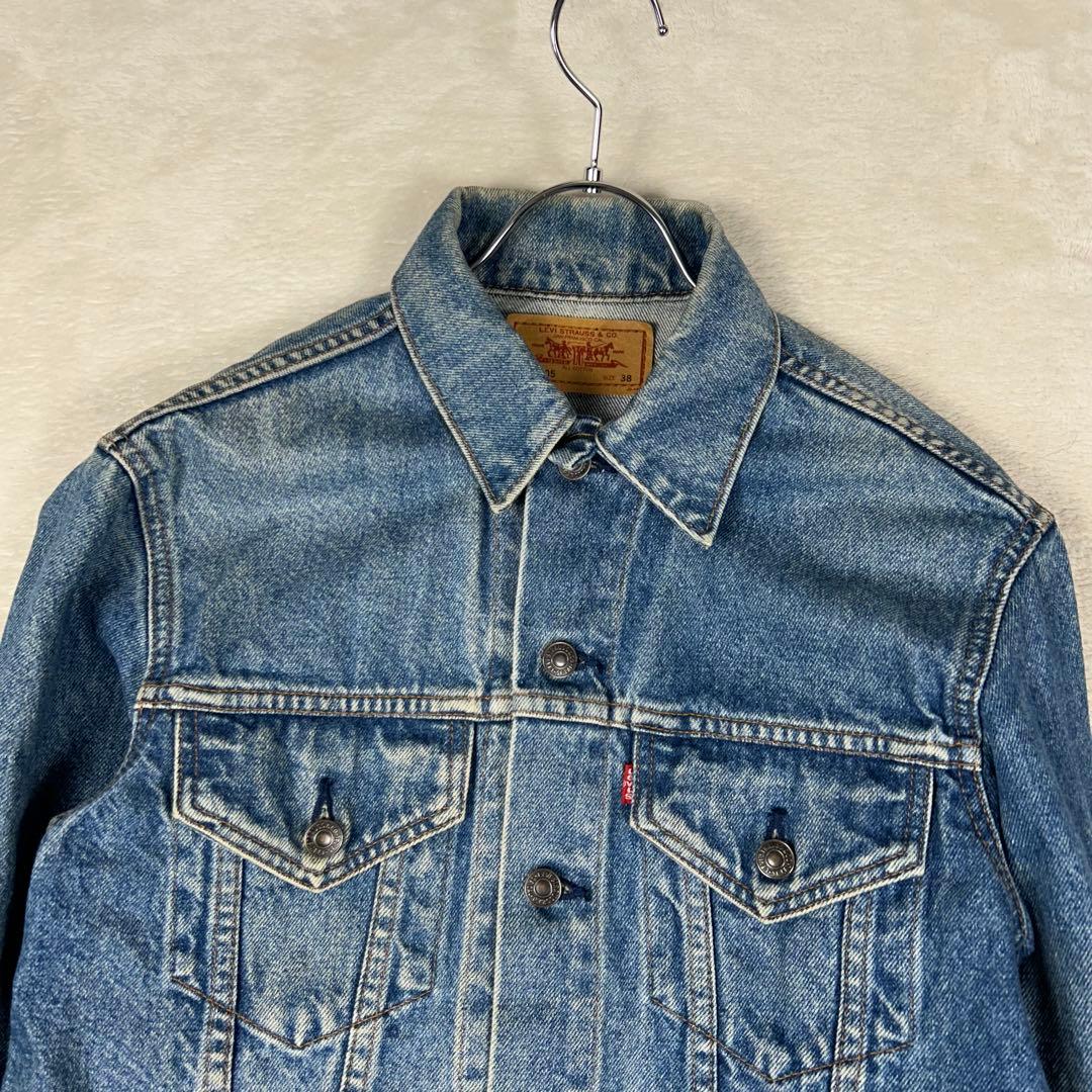 リーバイス☆70505 デニムジャケット Gジャン 色落ち 雰囲気抜群 J22