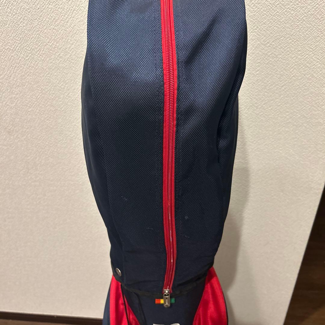 ARNOLD PALMER キャディバッグ ネイビー/レッド