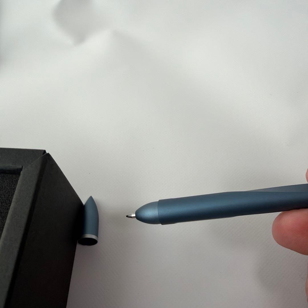 【美品】　定価16000円　novium HOVERPEN2.0 高級文具　青