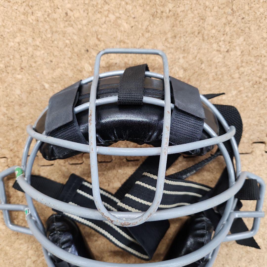 少年野球用 脱着楽チン キャッチャー防具セット アシックス 白ヘルメット