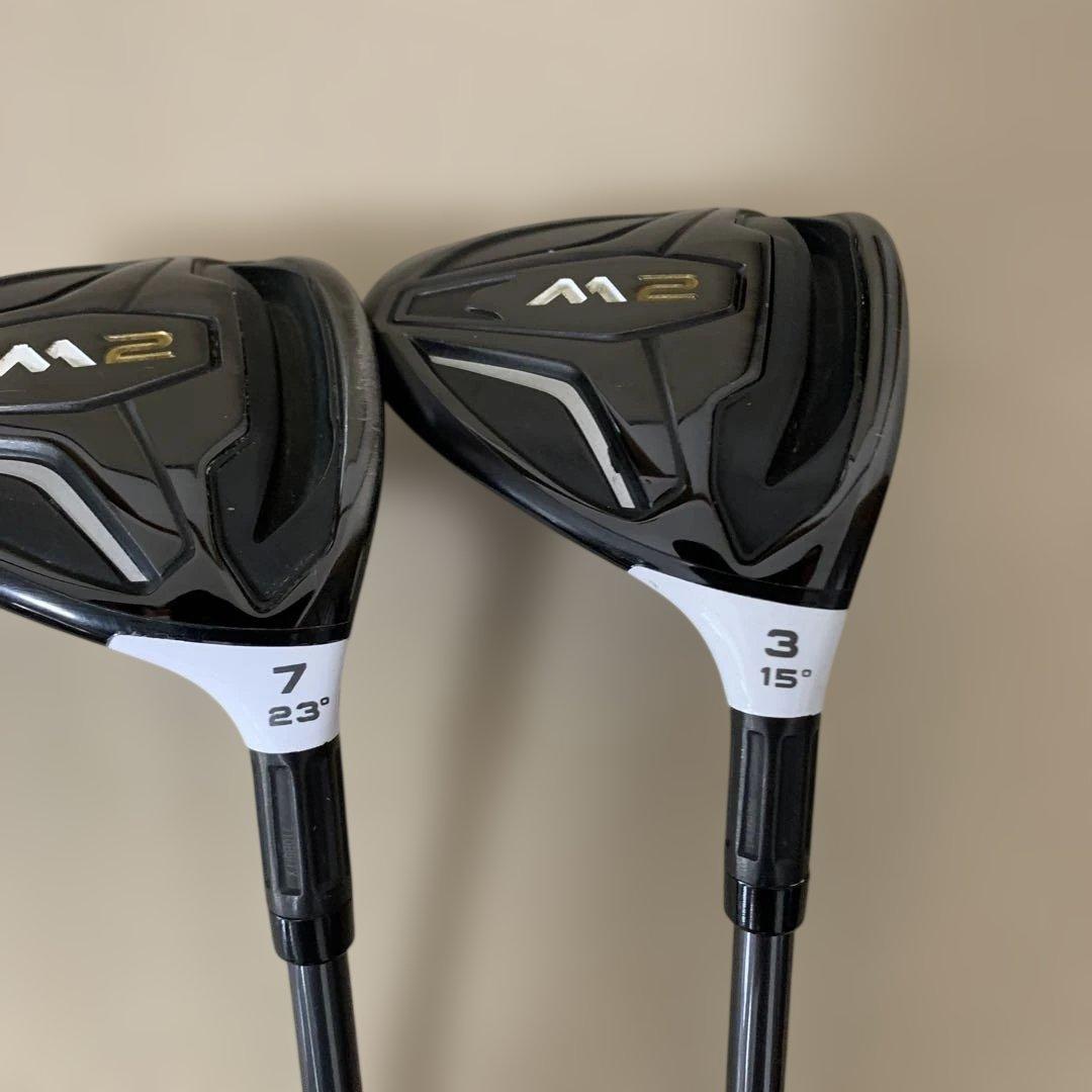 M2 フェアウェイウッド 3番 7番 セット