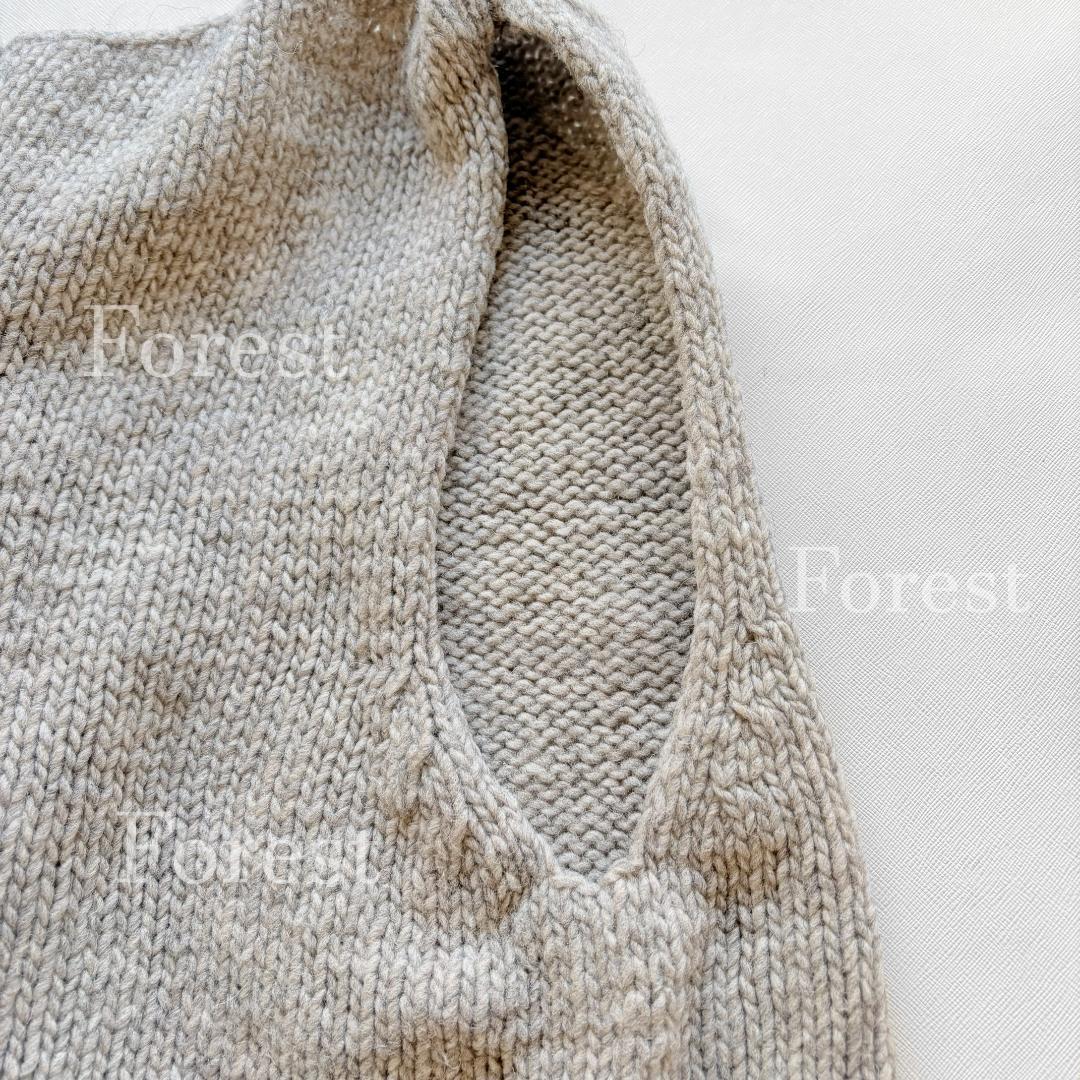 ★KOUKI★ペルーニットベスト　sizeFREE　かぐれ