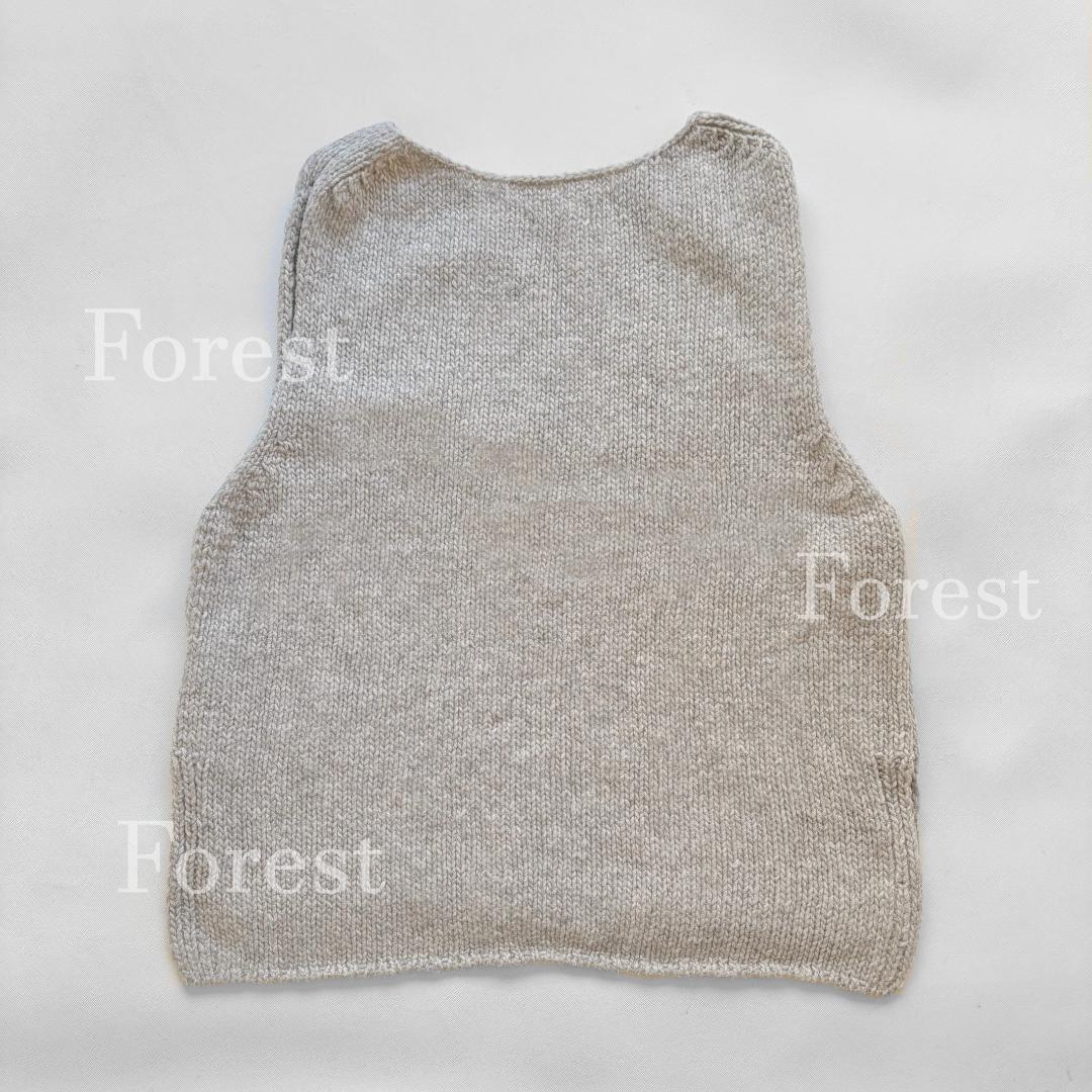 ★KOUKI★ペルーニットベスト　sizeFREE　かぐれ