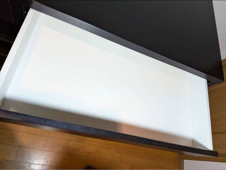 《送料込》IKEA ミッケ ブラック 作業机 学習机 デスク テーブル引出し