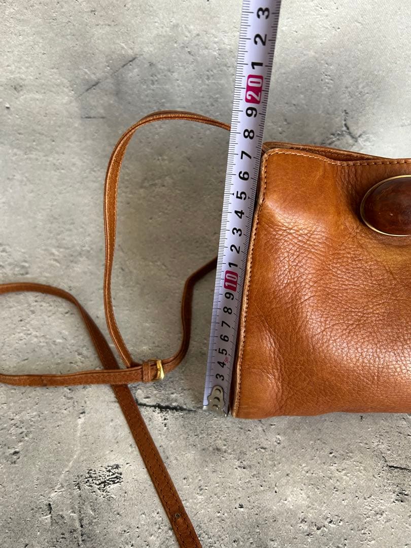 【極美品・希少】DESMO デスモ　イタリア製 高級ラムレザー バッグ