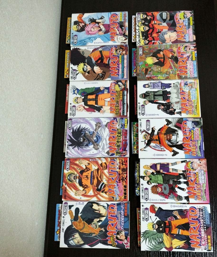 NARUTO―ナルト―　2巻から72巻　初版　帯完備、チラシほぼ完備
