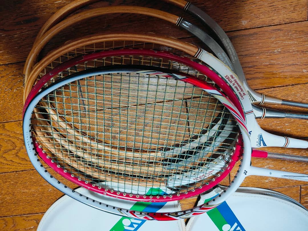 YONEX ヨネックス バドミントン ラケット ヴィンテージ レトロ 木製