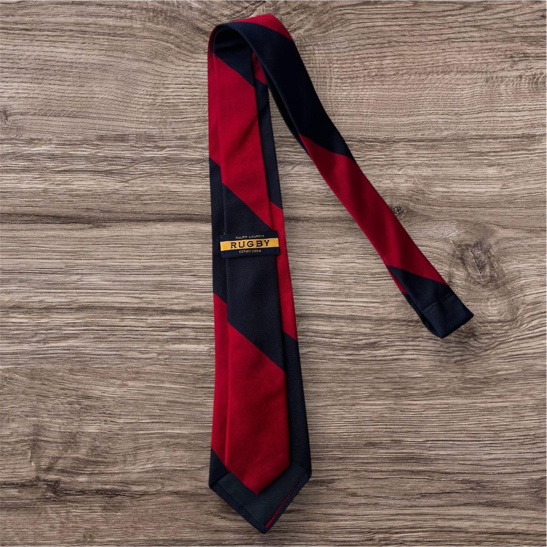 Ralph Lauren Rugby ストライプネクタイ