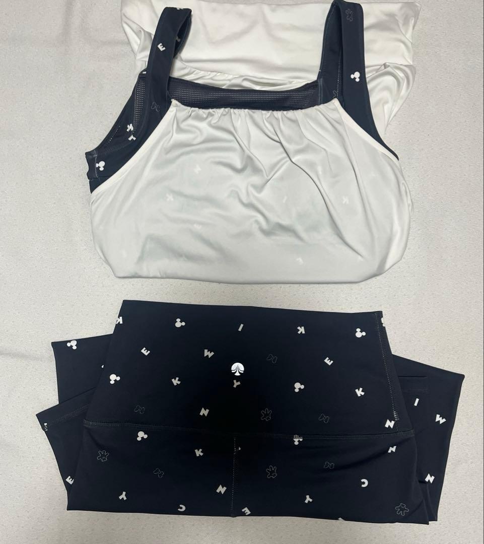 【SUKALA】レイヤードタンク＆レギンスセットアップ　ミッキー