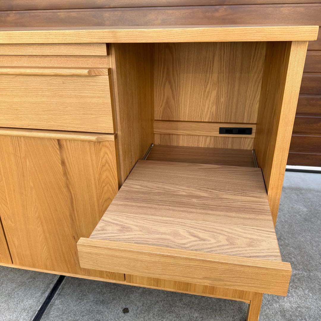 美品 廃盤 unico clarus キッチンカウンター オーク 北欧