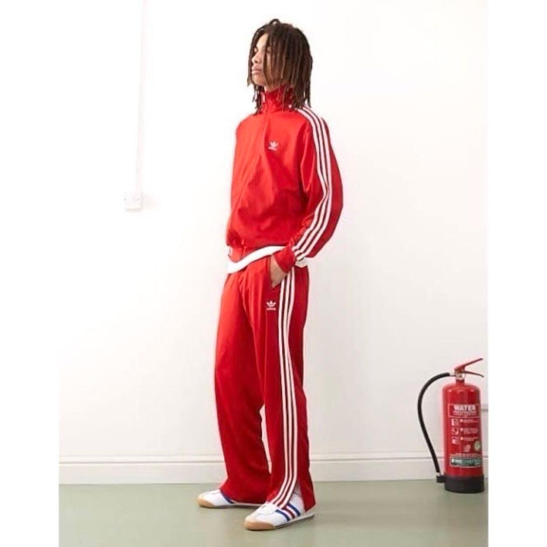 XL アディダスオリジナルス トラックパンツ ファイヤーバード 赤ジャージ