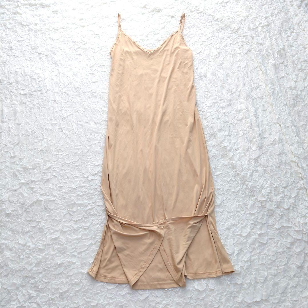 【売約済】アメリヴィンテージ　シャーリングプリーツドレス　ワンピース　M