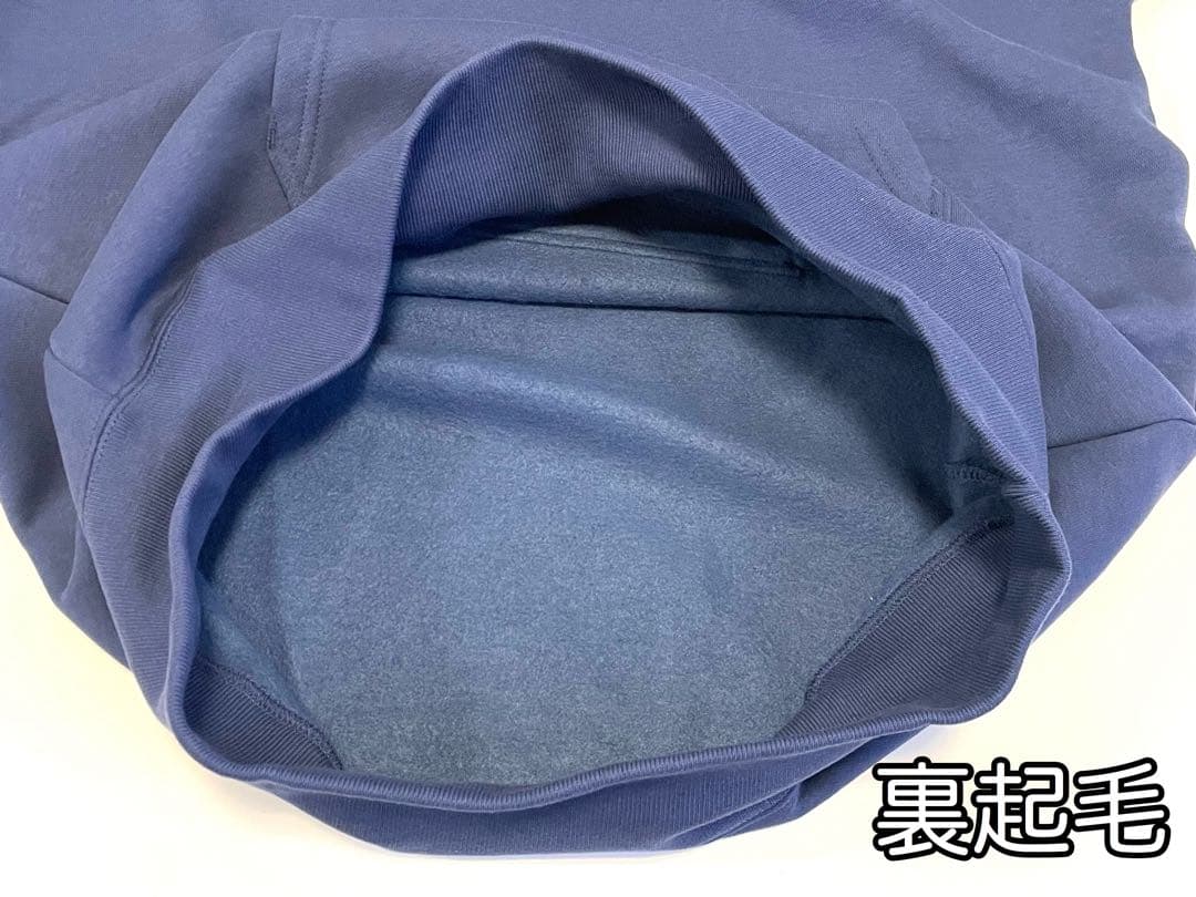 ウイルソン【XL】WB6064009 プルオーバーフーディー裏起毛 インディゴ