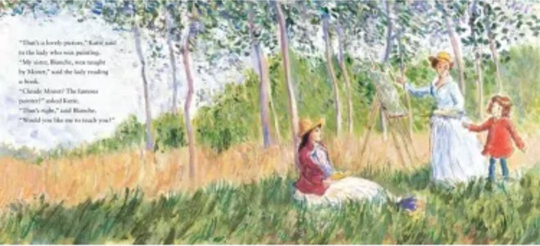 Katie and the Sunflower外 世界名画おすすめ英語絵本12冊