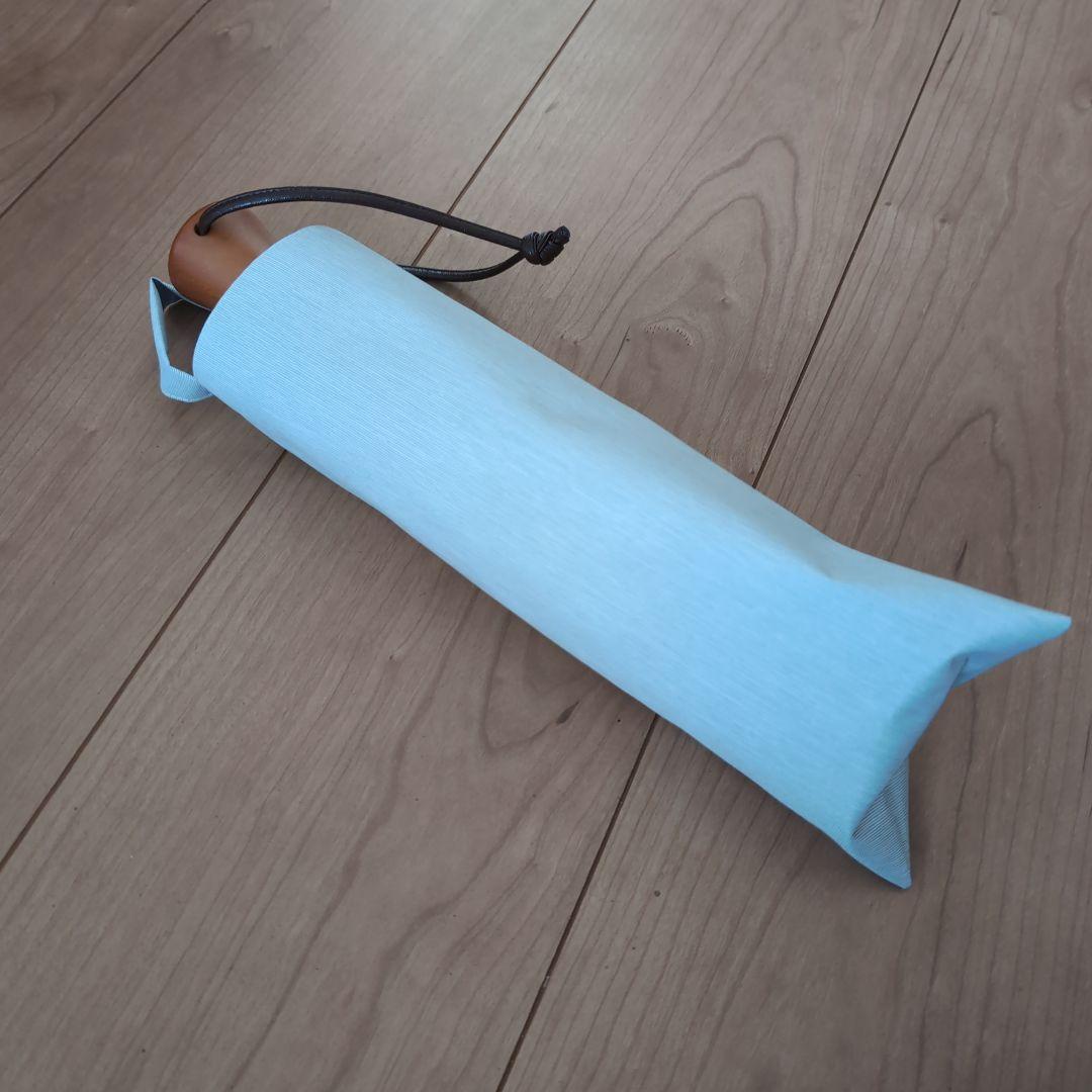 サンバリア100　3段折り　mokuブルー