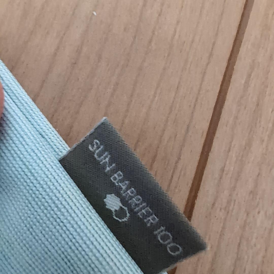 サンバリア100　3段折り　mokuブルー