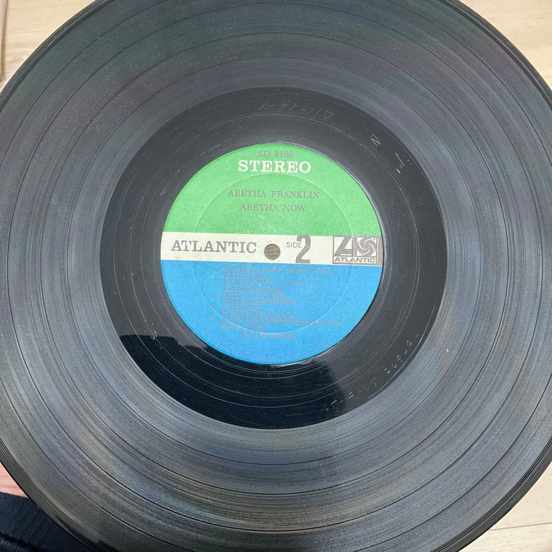 Aretha Now アレサ・フランクリン LP 米盤レコード